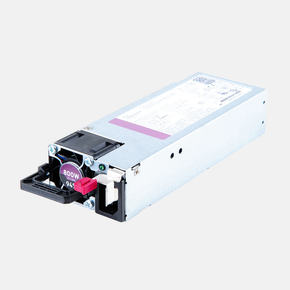 Alimentation HPE 800W FS Plat 800 W